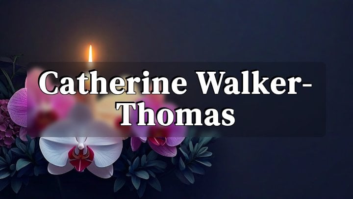 Catherine Walker-Thomas, OSF HealthCare Saint Francis Medical Center, Peoria