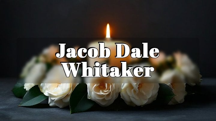 Jacob Dale Whitaker, Mocksville, North Carolina