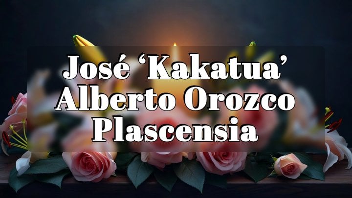 José ‘Kakatua’ Alberto Orozco Plascensia