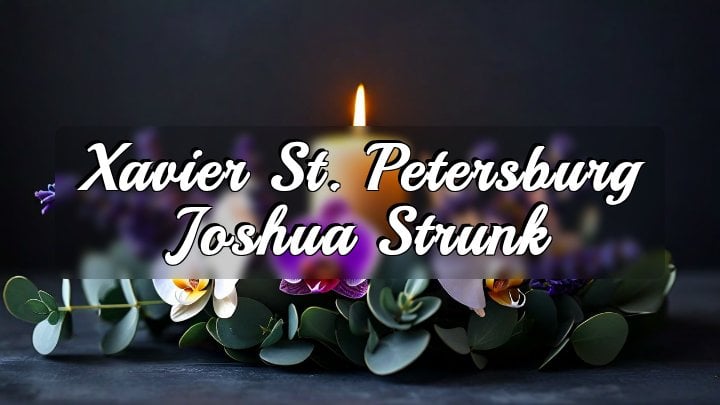 Xavier St. Petersburg Joshua Strunk, St. Petersburg, Florida